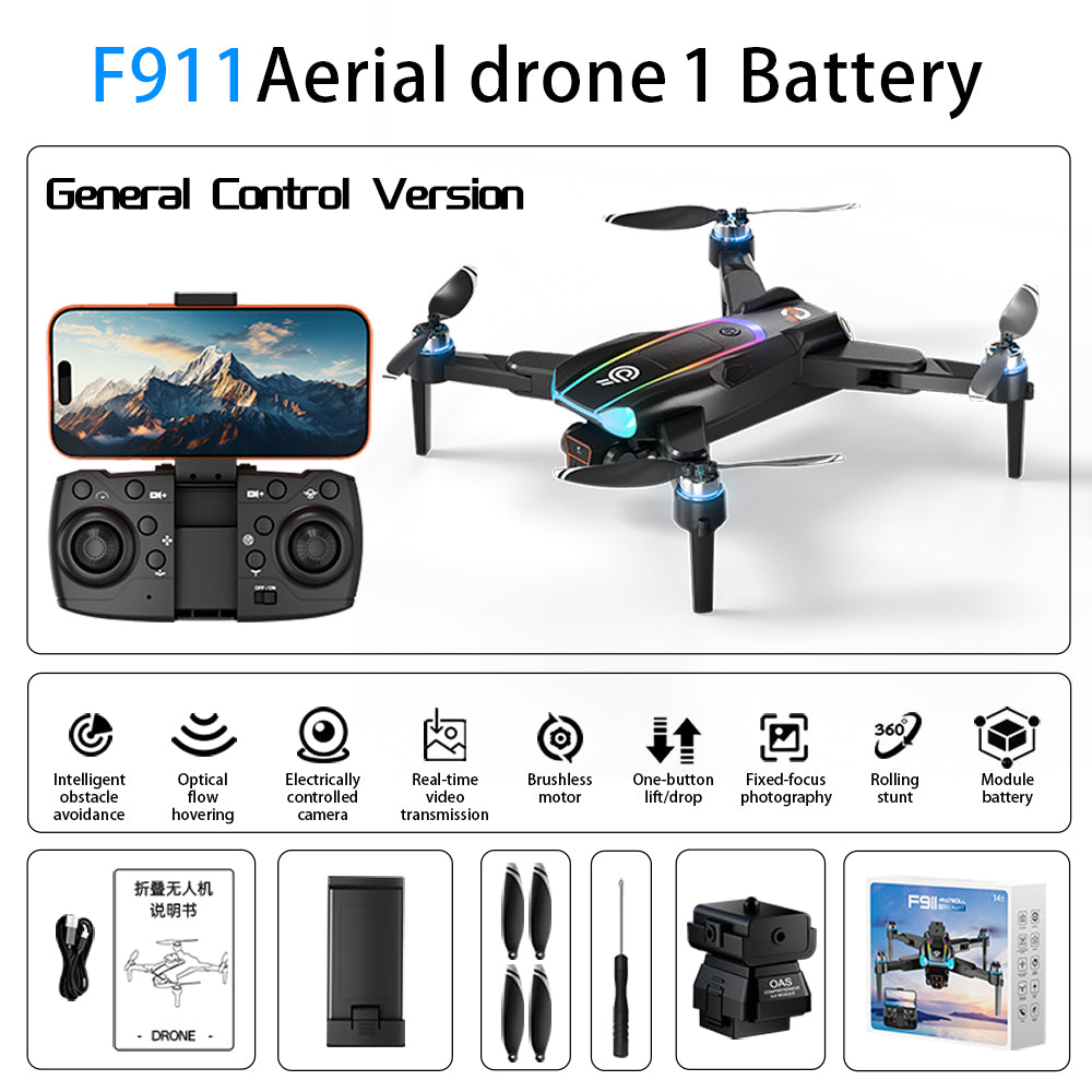 F911 Brushless RC Drone with 90° ESC 4K Dual Camera - Wholesale & Bulk Supplier | QDD