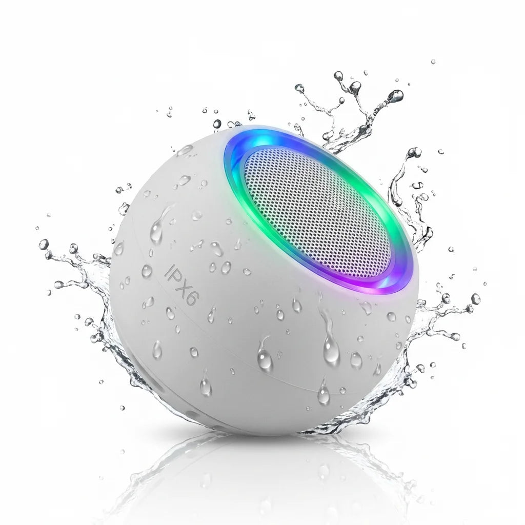 12W RGB Mini Speaker — IPX6 1500mAh Wireless Outdoor Music Player
