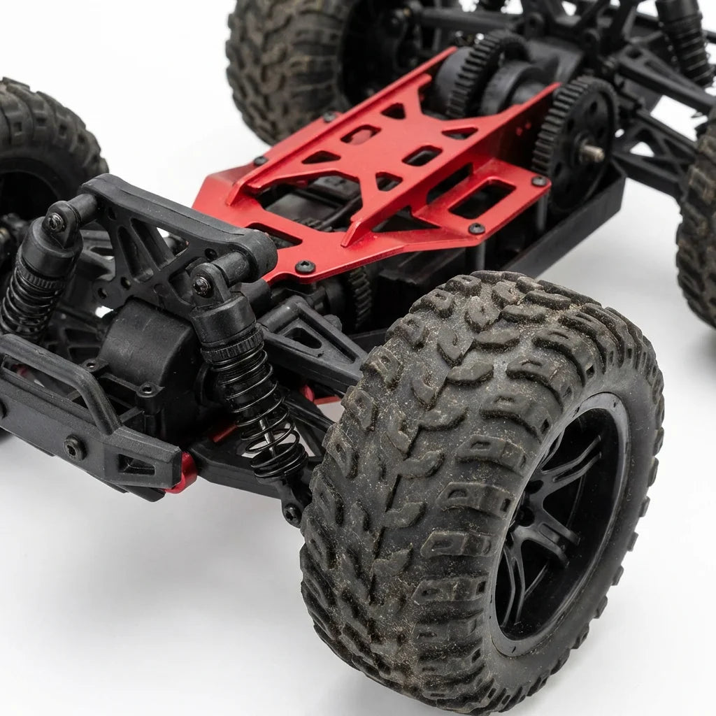 LED Light Stunt RC Car — 360° Flip 2.4GHz 4WD Off-Road Crawler