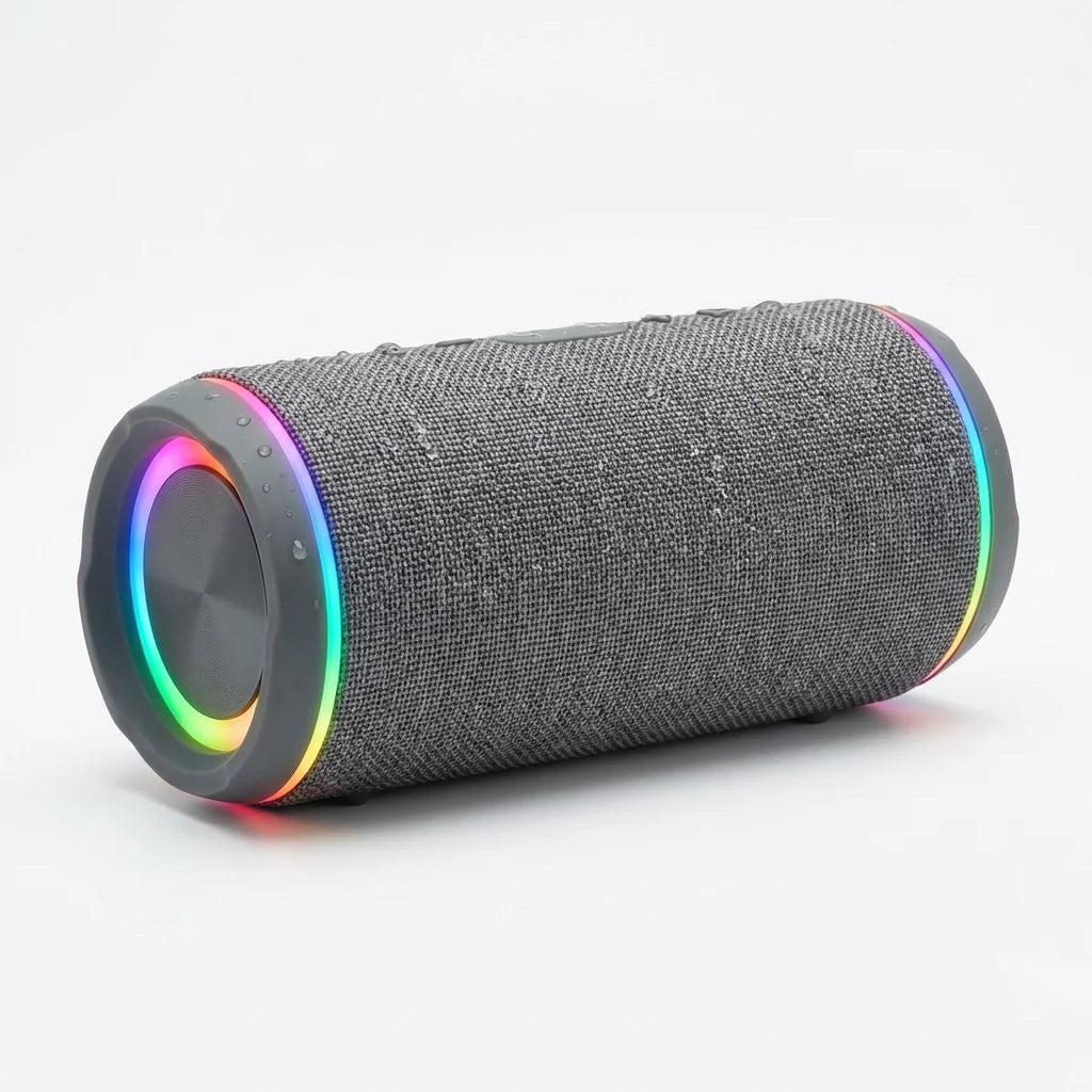 RGB LED Outdoor Bluetooth Speaker — IPX5 Waterproof 10W Portable