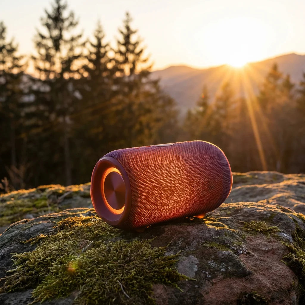 RGB LED Bluetooth Speaker — Waterproof Portable Wireless Outdoor Speaker