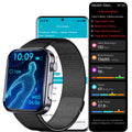 Smart Watch with Body Temperature and ECG Monitor