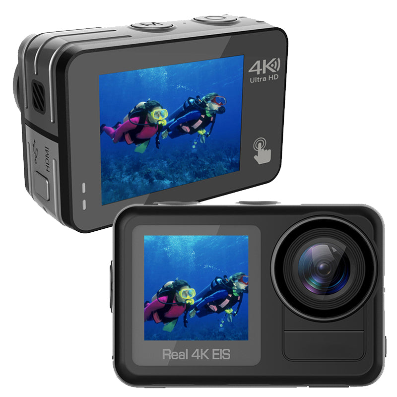 Dash Cam 4K Front and Rear Dual Channel WiFi GPS