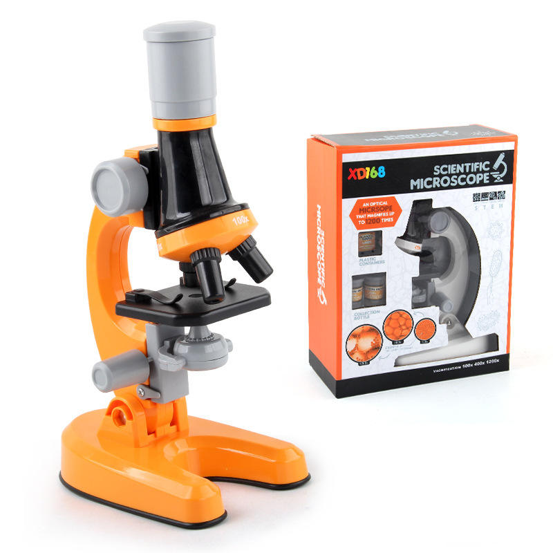 Kids Microscope Science Kit 1200x Magnification