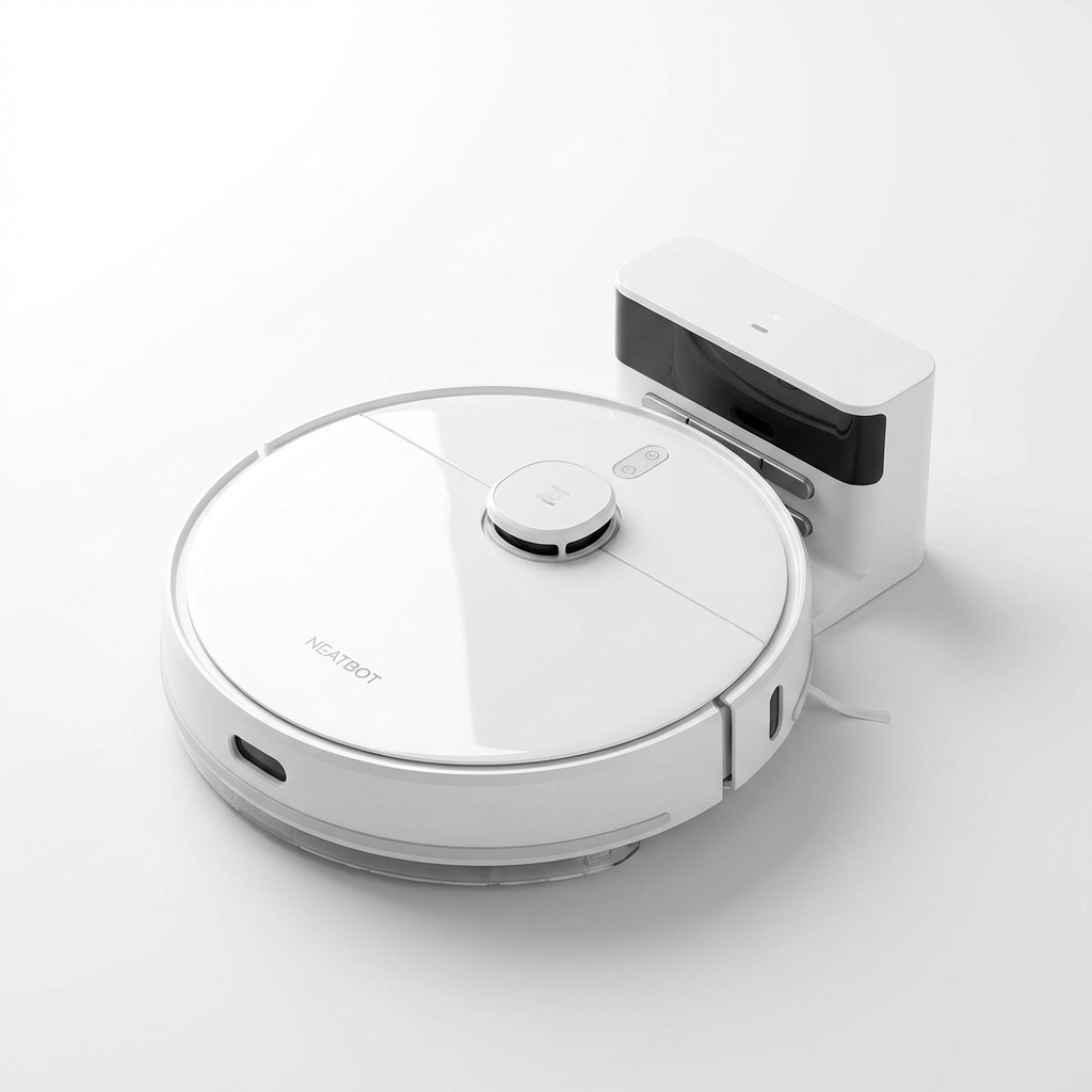 Robot Vacuum Cleaner with Auto-Dock and App Schedule