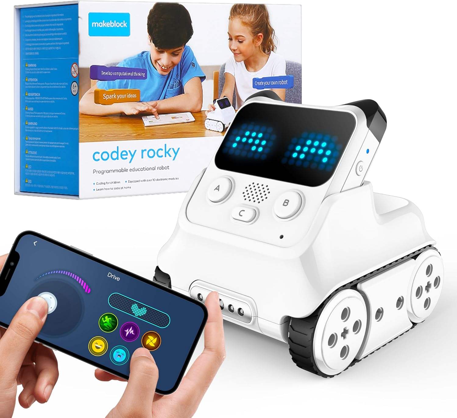 STEM Coding Robot for Kids Programmable Age 5-10